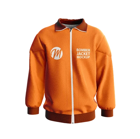 Vintage Zip Bomber Jacket